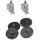 Rexel HD2300xErsatzpins(2)&Scheib(4)