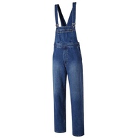 PIONIER WORKWEAR Latzhose Jeans Latzhose 430 (1-tlg) blau 94