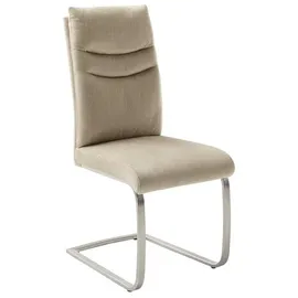 MCA Furniture MCA Gibara Schwingstuhl 2er Set - Weiß