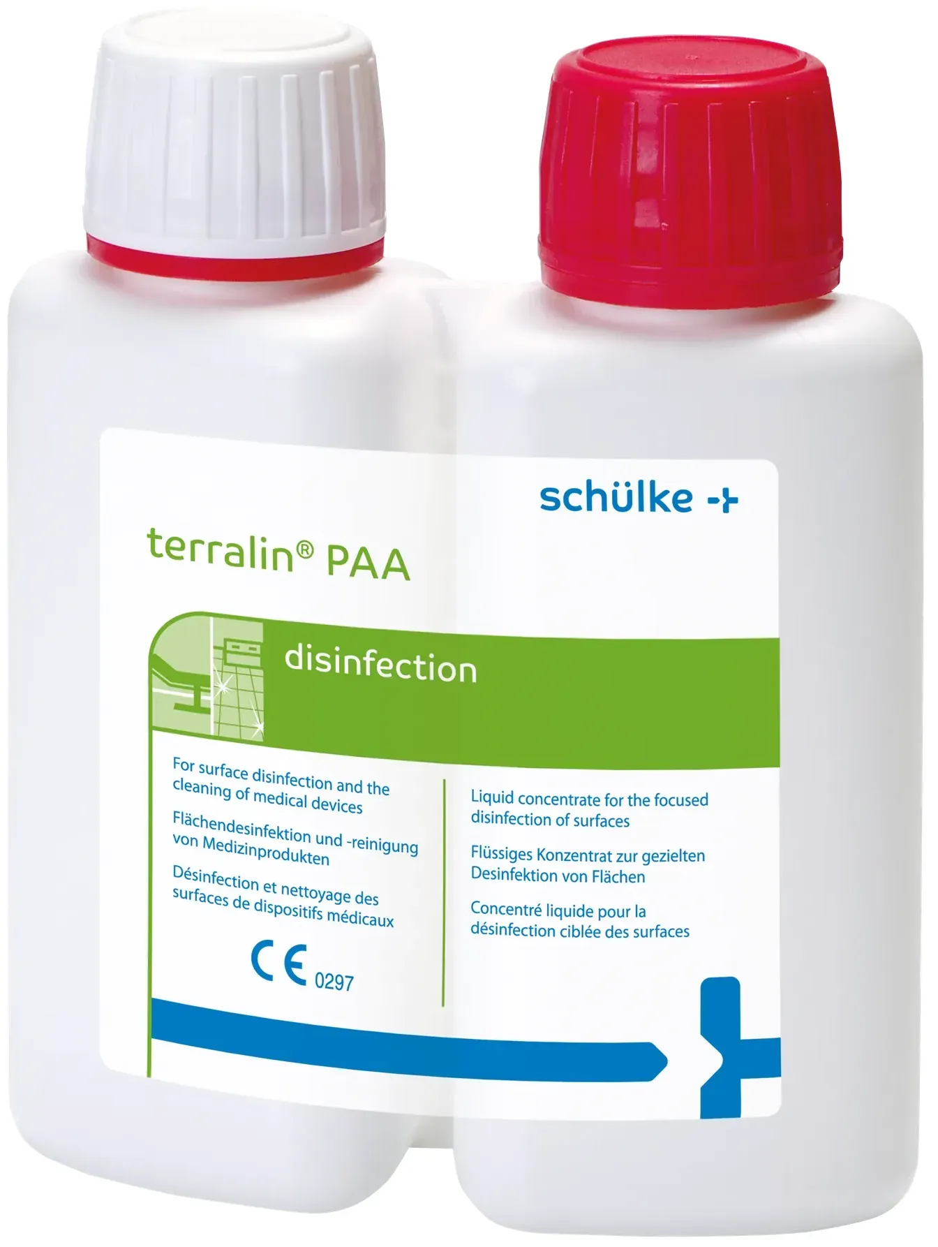 Schülke | terralin PAA | 2 x 80ml | Flächendesinfektion