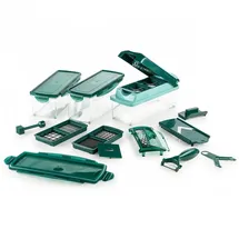 Genius Nicer Dicer Plus 18-tlg. smaragdgrün