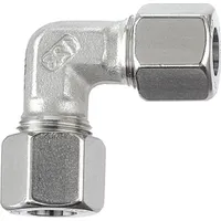 Riegler Winkel-Verschraubung, Rohr-Außen- Ø6 mm, Edelstahl 1.4571, 100bar
