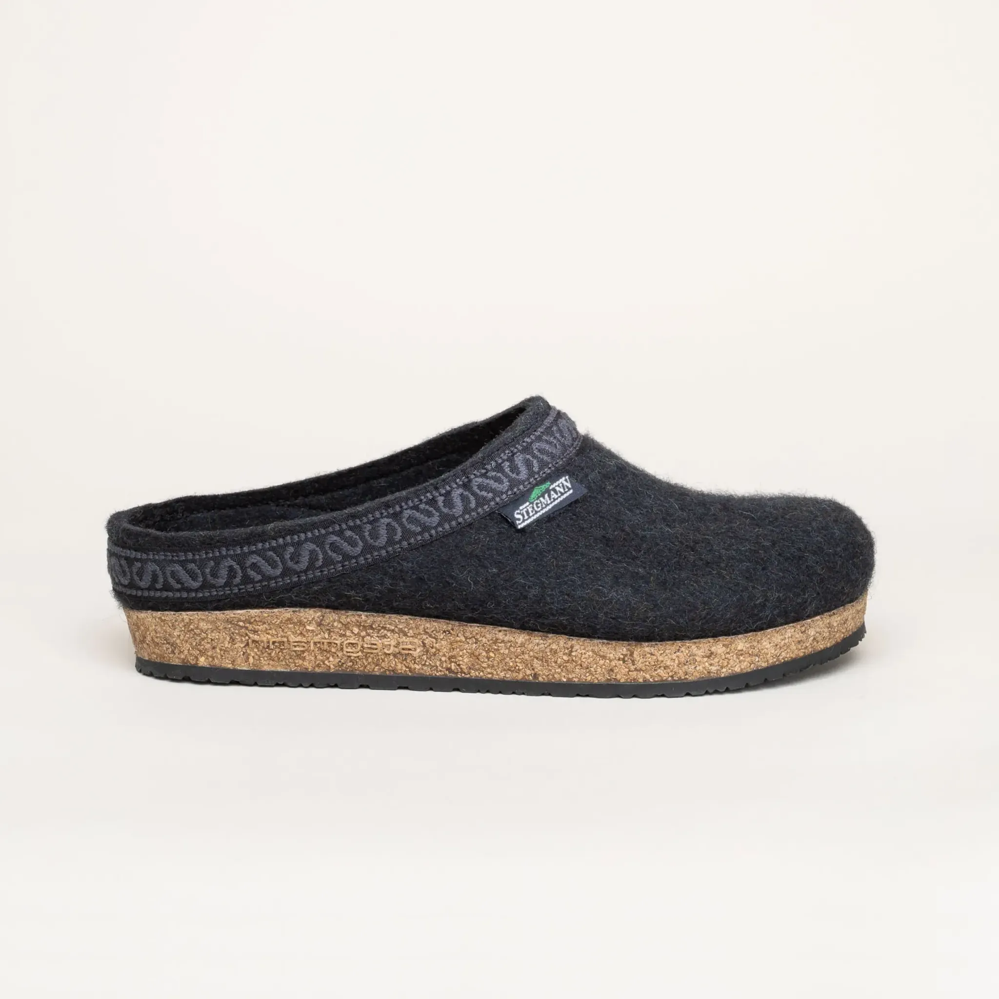 Stegmann 108 Stegmann | Damen Filzclog | Farbe graphite | Clogs in Größe 40 - graphite - 40