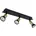 Lighting Wand Deckenspot DREW LBH 40x6x9 cm schwarz Gold