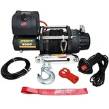Elektrische Seilwinde Kangaroo Winch (früher PowerWinch) 8000 SR 12V 3628 Kunststoffseil Synthetik kg 4x4 Pannenhilfe
