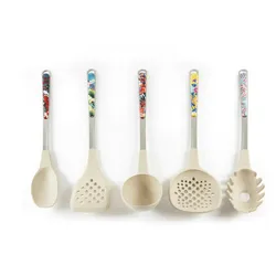 Excelsa Set 5 Utensilien Kimono Nylon 31x7,5x7,5 cm Bunt