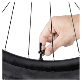 Topeak Ventilverlängerung Presta 40 mm Ventilkappe schwarz