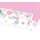Amscan Tischdecke Happy Birthday Pastel Papier 115 x 175 cm