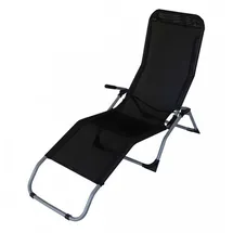 DEGAMO Gesundheitsliege SYLT 120 x 0 x 0 cm Schwarz