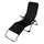 DEGAMO Gesundheitsliege SYLT 120 x 0 x 0 cm Schwarz