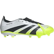 adidas Predator League Fold-Over Tongue FG/MG Herren Cloud White/Core Black/Lucid Lemon 48