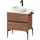 Duravit Waschtischunterschrank 2 Auszüge 64,5 x 47,5 x 54,8 cm Nussbaum Matt