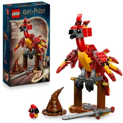 LEGO Harry Potter Fawkes: Dumbledores Phönix Spielzeug-Vogelfigur 76448