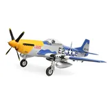 E-Flite P-51D Mustang 1.5m Smart BNF Basic with AS3X and Safe Select