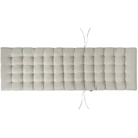 Beliani Auflage 192 x 56 x 5 cm taupe 1 St.