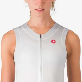 Castelli Free Sanremo 3 topspeed 3 women sm weis schwarz - Women's Tri Suit Sleeveless / Radeinteiler Gr M