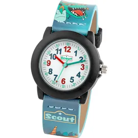 Scout Crystal 280305044 Gehäusefarbe türkis Silikonarmband Grün