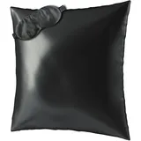 AILORIA BEAUTY SLEEP SET (80X80) Seidenkissenbezug + Maske schwarz Damen