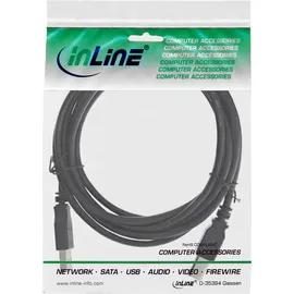 InLine USB-A auf USB-B 5 m Schwarz