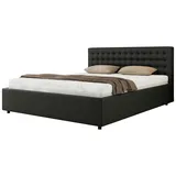 MKS Meble Pavo Classic 180 x 200 cm Schwarz