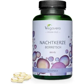 Vegavero Nachtkerzen und Borretschöl Kapseln 90 St.