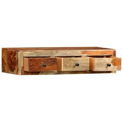 vidaXL Wand-Konsolentisch 100x25x20 cm Massivholz Palisander