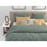 Heckett and Lane Lino emerald green 155 x 220 cm + 80 x 80 cm