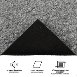 Karat Moscow Teppichfliese 50 x 50 cm Grau