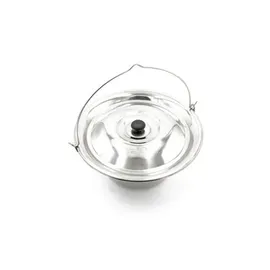 su-deco Gulaschkessel 13 Liter Edelstahl Silber