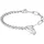 Lacoste CROCODILE Armkette Edelstahl rosa 19 cm