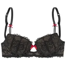 LASCANA Push-up-BH Damen schwarz Gr.70C