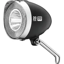 XLC Scheinwerfer LED Retro Reflektor 20Lux Schalter, schwarz