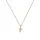 Elli Halskette Engel Herz Talisman 925 Sterling Silber Rosévergoldet