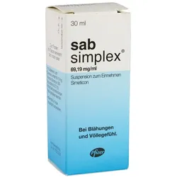 sab simplex bei Blähungen und Völlegefühl 30 ml