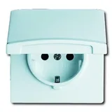 Busch-Jaeger Schuko-Steckdoseneinsatz IP44 weiß 20 EUGK-32-101