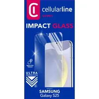 Cellular Line Cellularline Impact Glass für Samsung Galaxy S25 (TEMPGLASSGALS25)