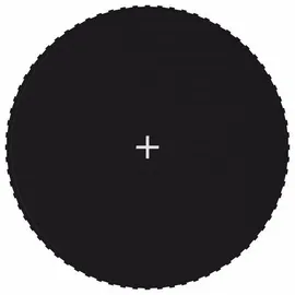 vidaXL Inground-Trampolin Sprungtuch Schwarz 3,96 m