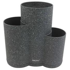 KING HOFF 3 in 1 Universeller Messerständer KINGHOFF (Grau)