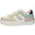 Lumberjack Freya Oxford-Schuh, Weiß Beige Lt Fuchsia, 39 EU