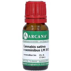 Cannabis Sativa e seminibus LM 18 Diluti 10 ml