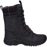 KEEN Damen Greta Tall Boot Waterproof Schneestiefel, Black Plaid2, 38 EU