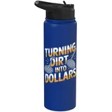 Lustiger Metalldetektor Schatzsuche Metalldetektor Stainless Steel Insulated Water Bottle