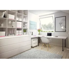 Leitz MyBox Aufbewahrungsbox 31,8 x 19,1 x 12,8 cm 1-tlg. perlweiß/pink