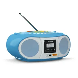 TechniSat DigitRadio 1990 Digital 3 W DAB+, FM Blau Playback MP3