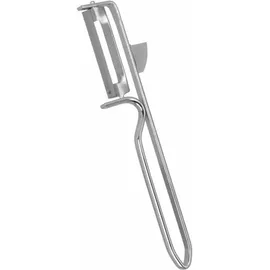 Metaltex Sparschäler Edelstahl 16 cm Silber