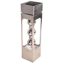 deluke NIKLAS 100 x 100 x 100 cm Silber