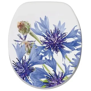 Duschwell WC-Sitz Soft Touch mit Absenkautomatik Kugelblüte Klo Klositz - NEU