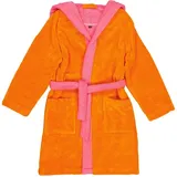VOSSEN Kinderbademäntel Kinder Kapuze Bixie electric orange/prim rose - 0006 - 110-116