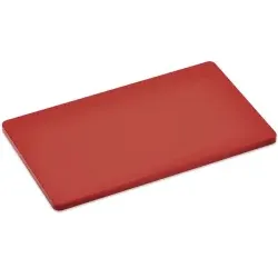 Giesser Kunststoff-Schneidebrett, 50 cm 6865 50 r , Farbe: rot