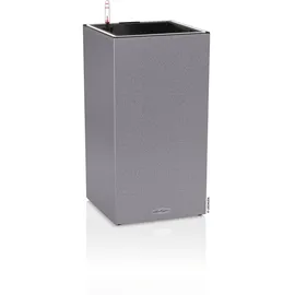LECHUZA Canto Stone 30 high LED 30 x 30 x 56 cm steingrau